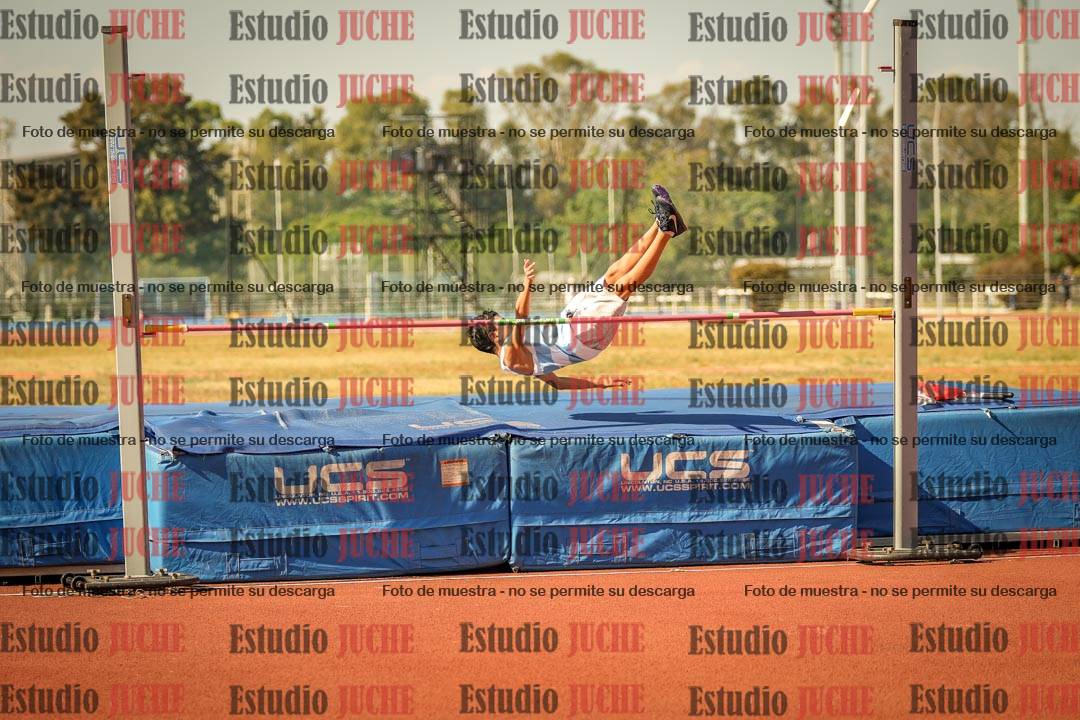 Fotos del salto en alto de varones