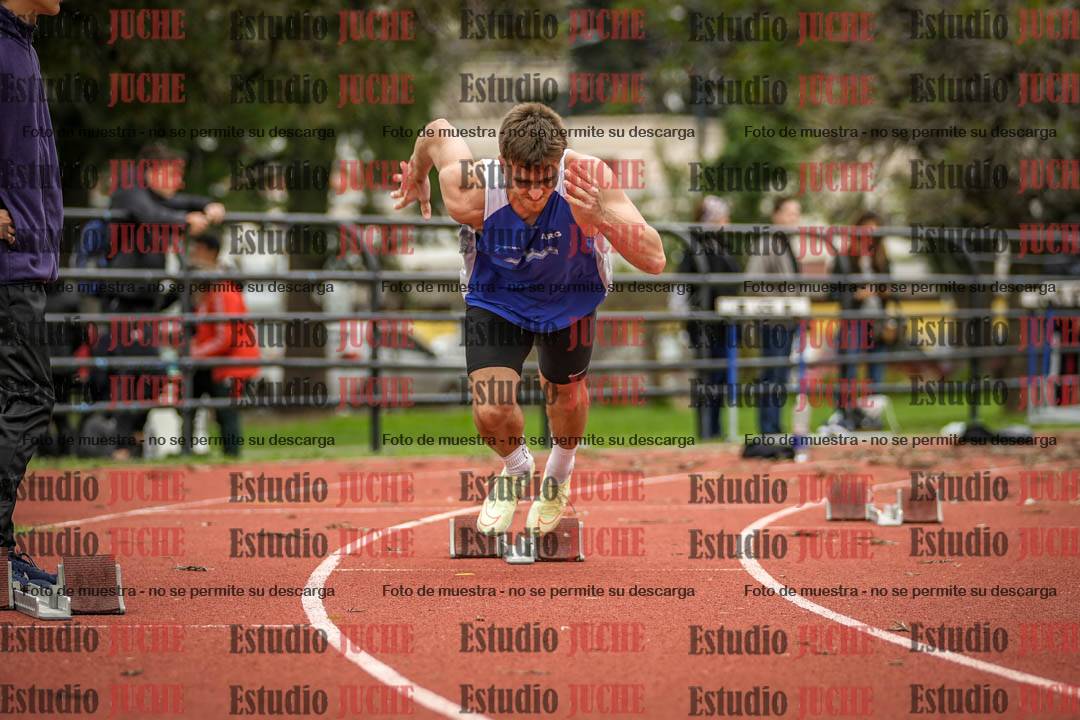 Fotos de los 200 m llanos de varones