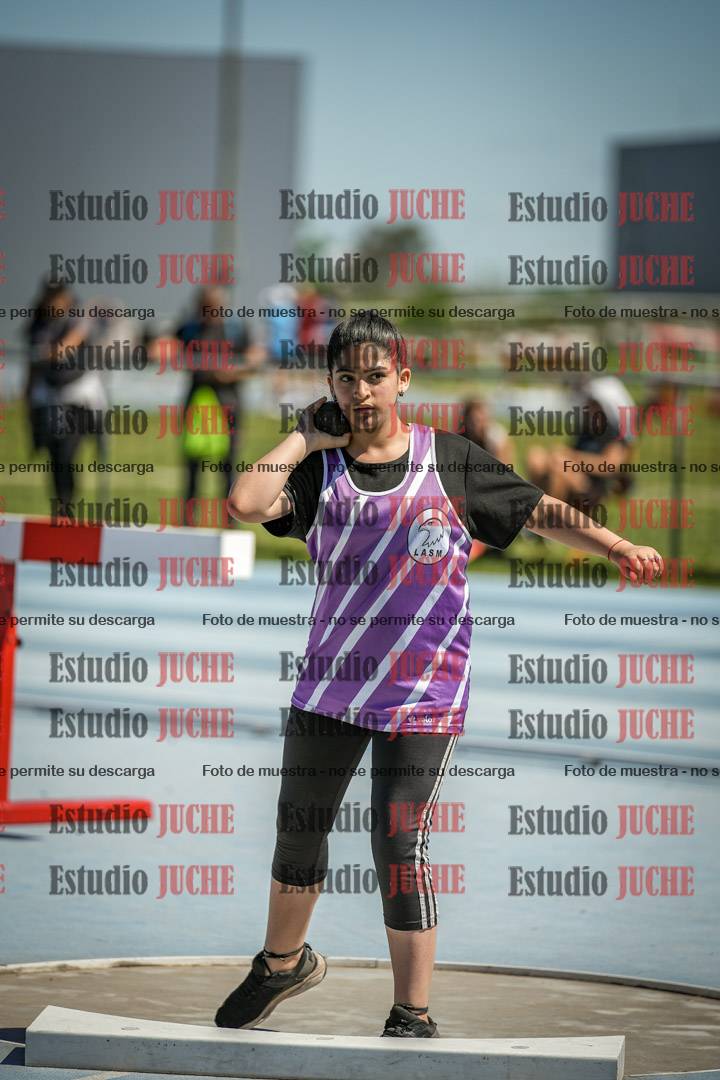 Fotos del lanzamiento de bala de mujeres - U14