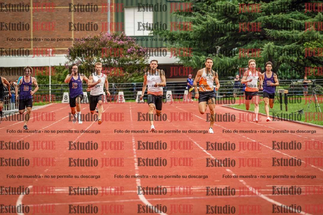 Fotos de los 200 m de varones
