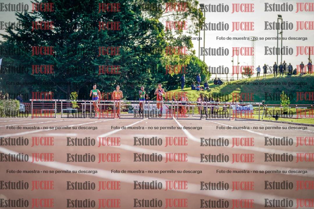 Fotos de los 400 m con vallas de mujeres - FINAL