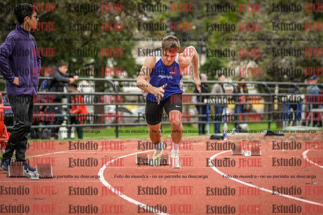 Fotos de los 200 m llanos de varones