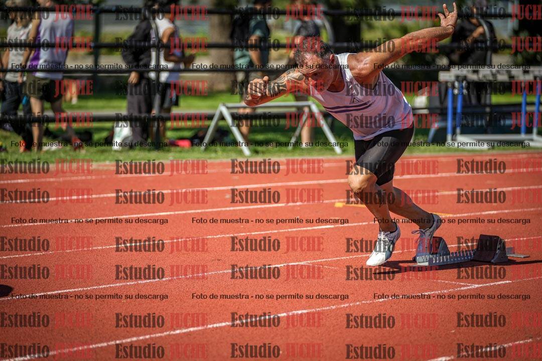 Fotos de los 200 m llanos de varones