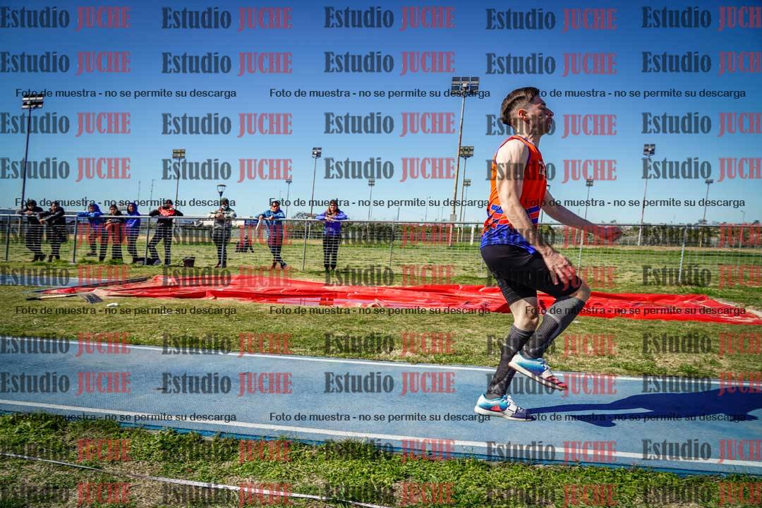 Fotos del salto triple de varones