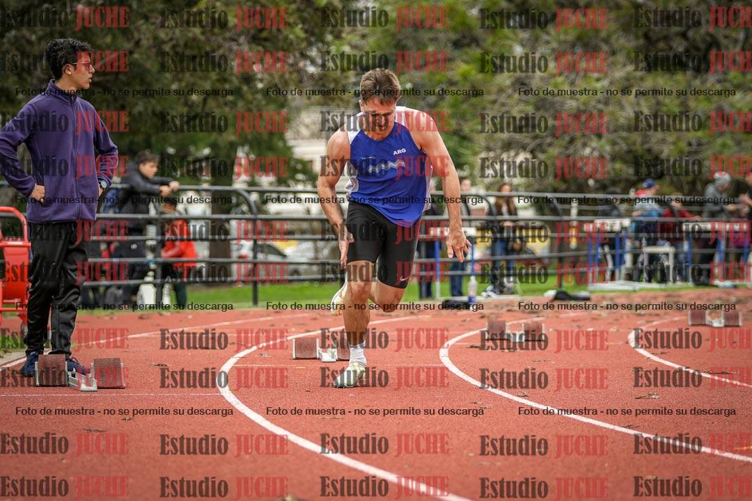 Fotos de los 200 m llanos de varones