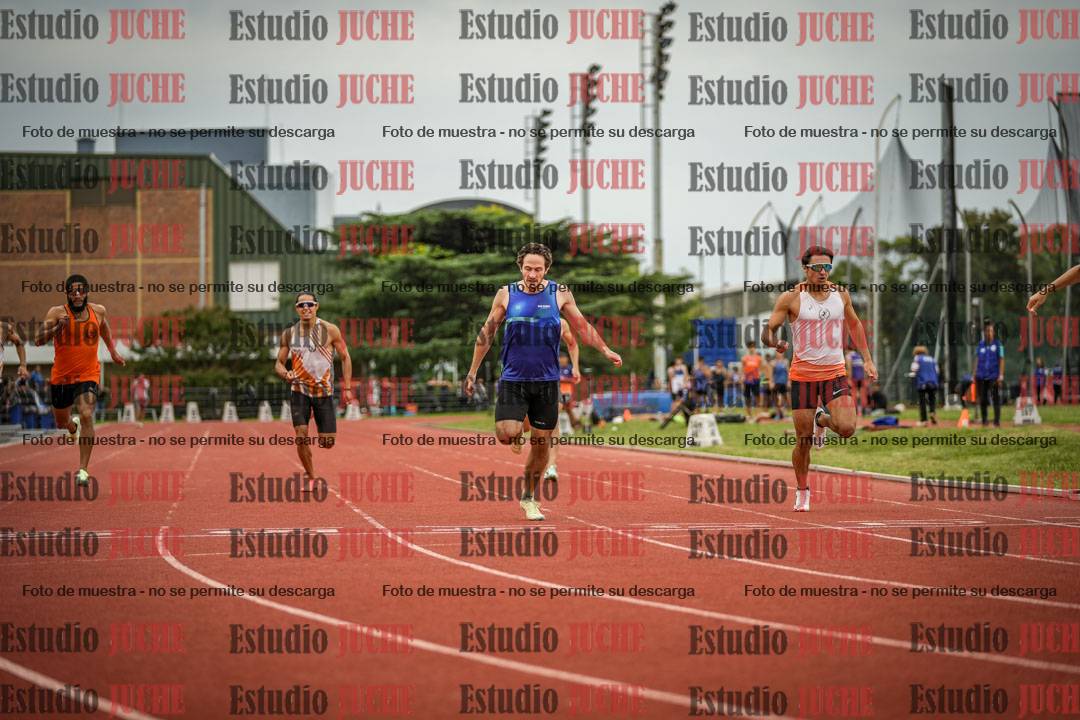 Fotos de los 400 m llanos de varones