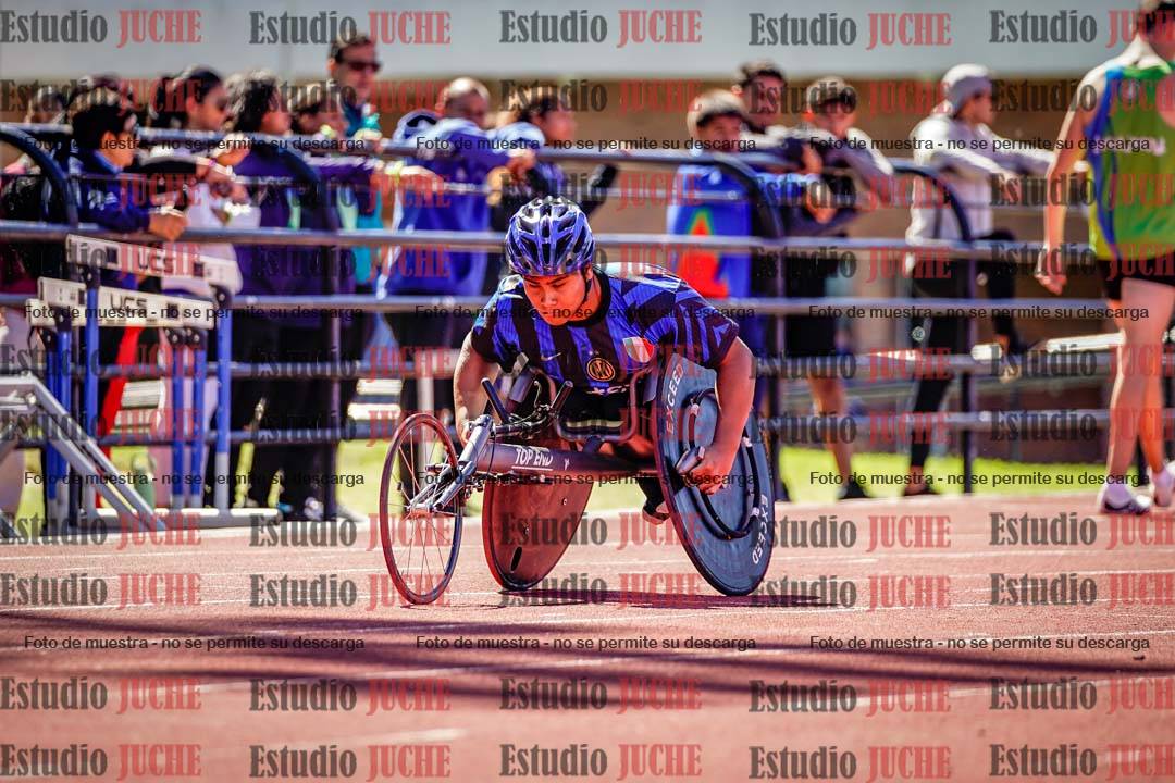 Fotos de los 100 m de varones