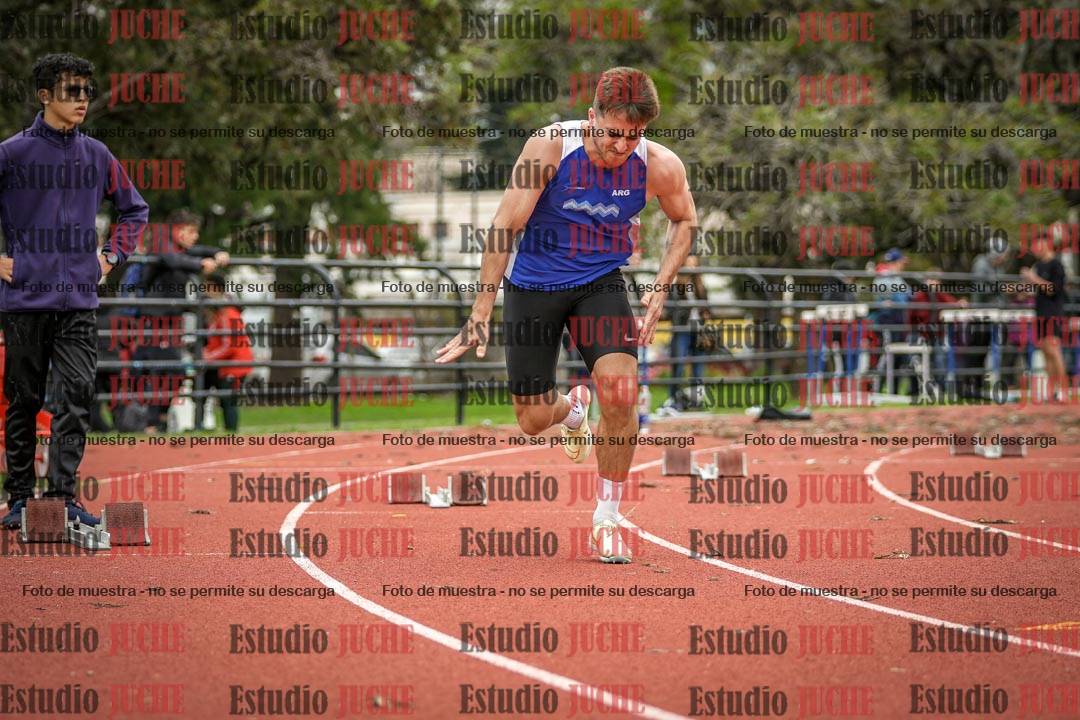 Fotos de los 200 m llanos de varones
