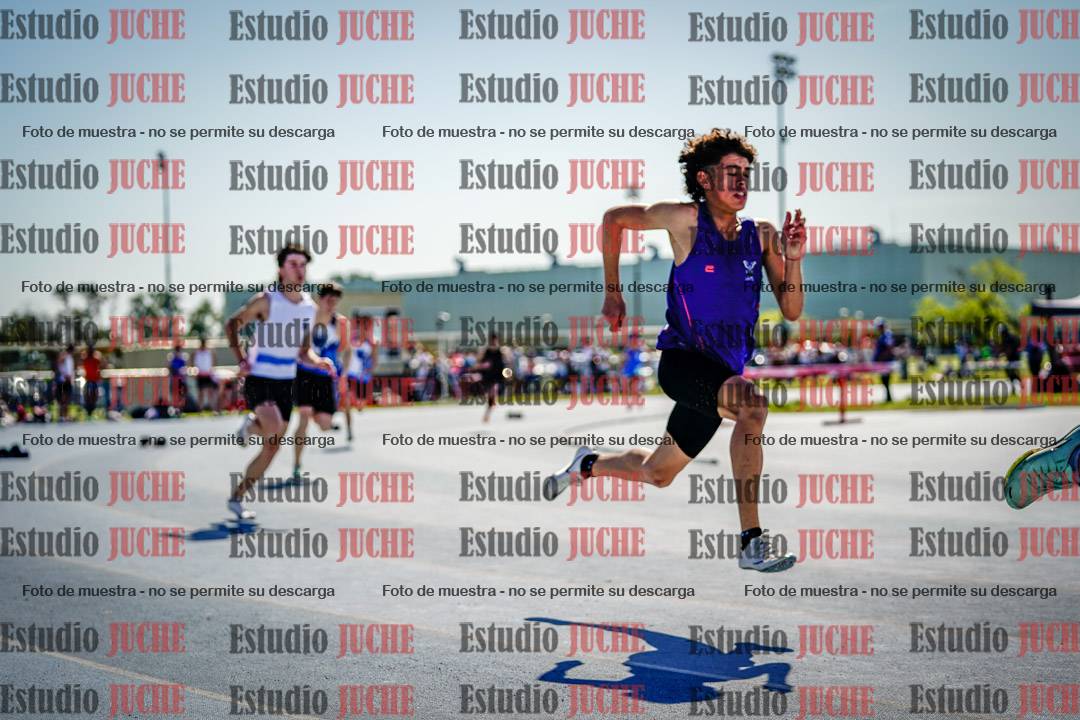 Fotos de los 400 m llanos de varones