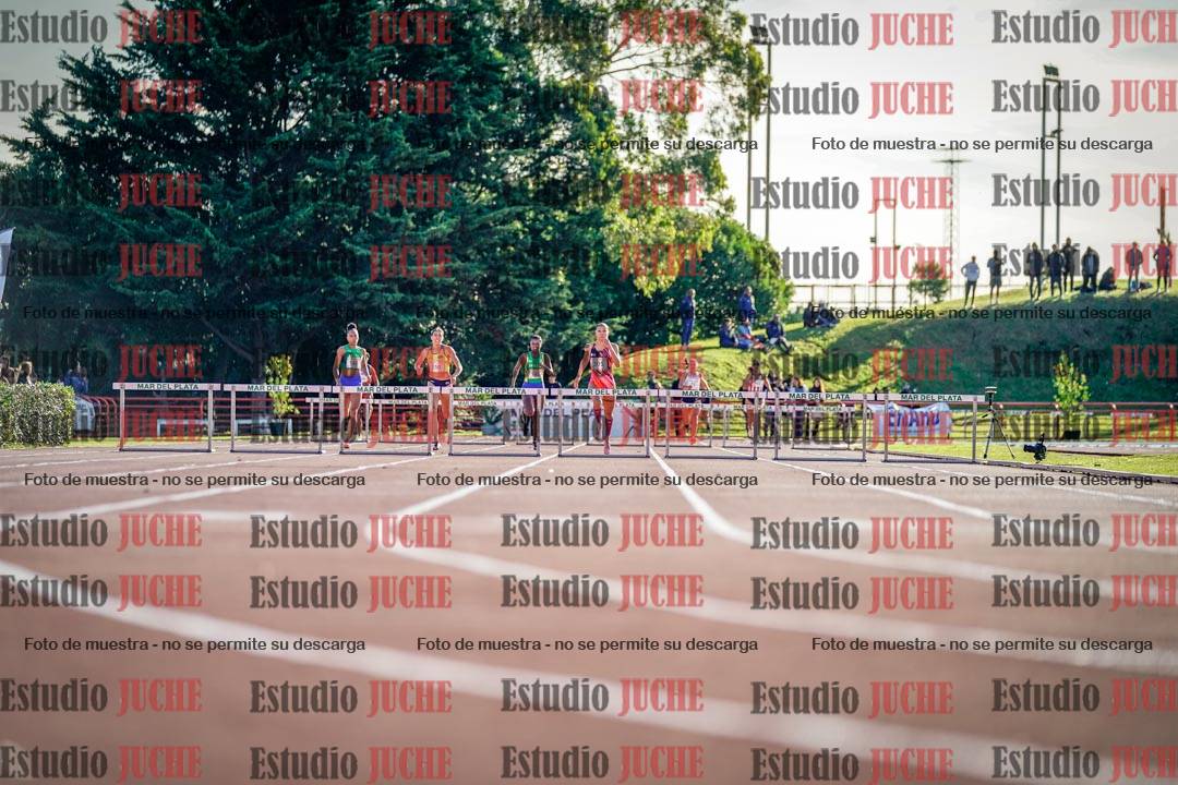 Fotos de los 400 m con vallas de mujeres - FINAL