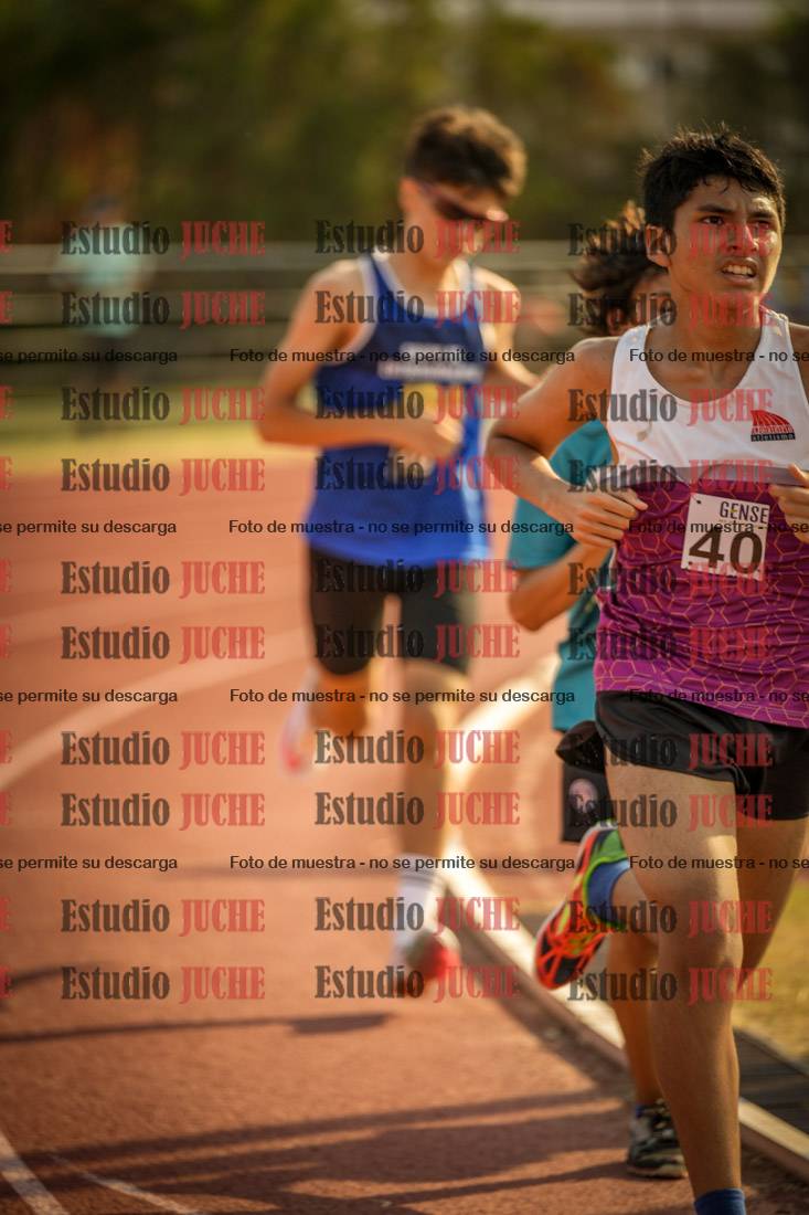 Fotos de los 1500 m llanos de varones