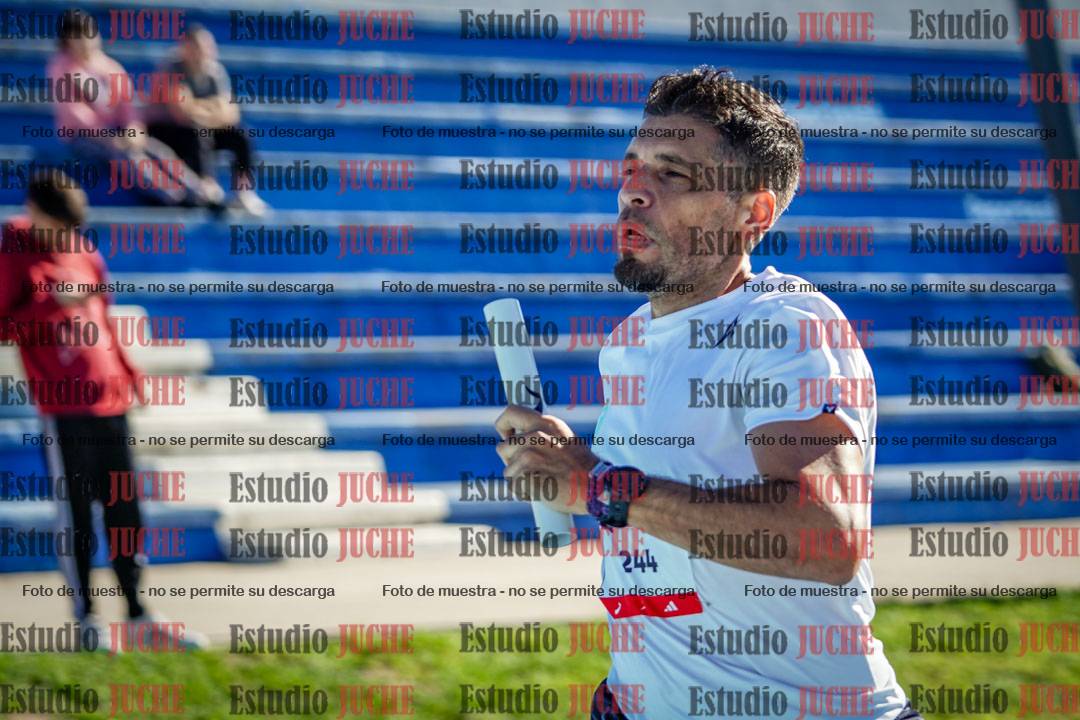 Fotos durante los relevos