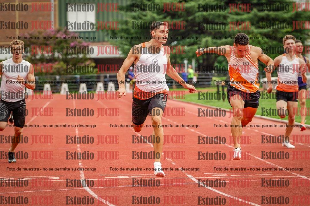 Fotos de los 200 m de varones
