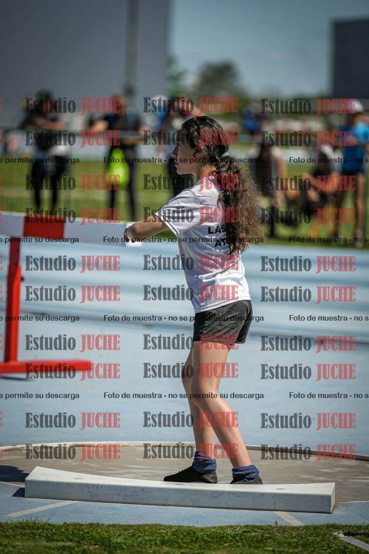 Fotos del lanzamiento de bala de mujeres - U14