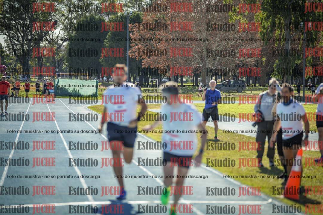 Fotos durante los relevos