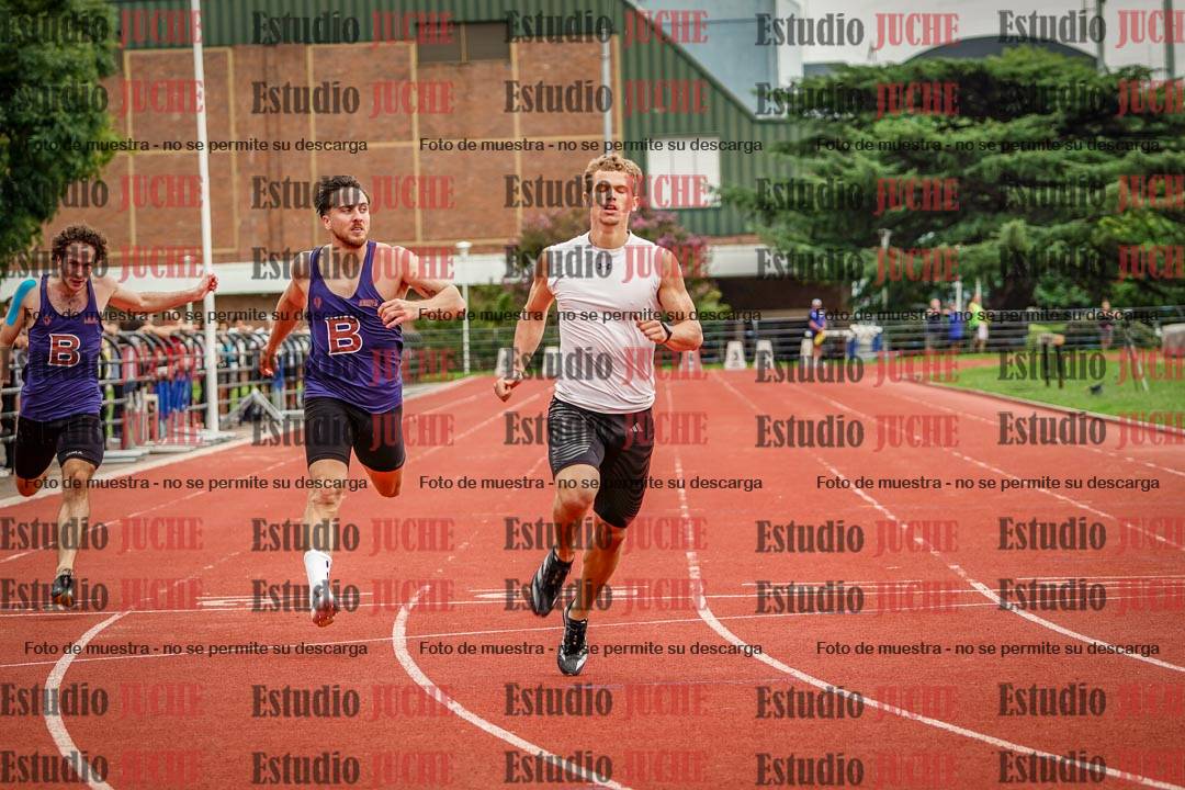 Fotos de los 200 m de varones
