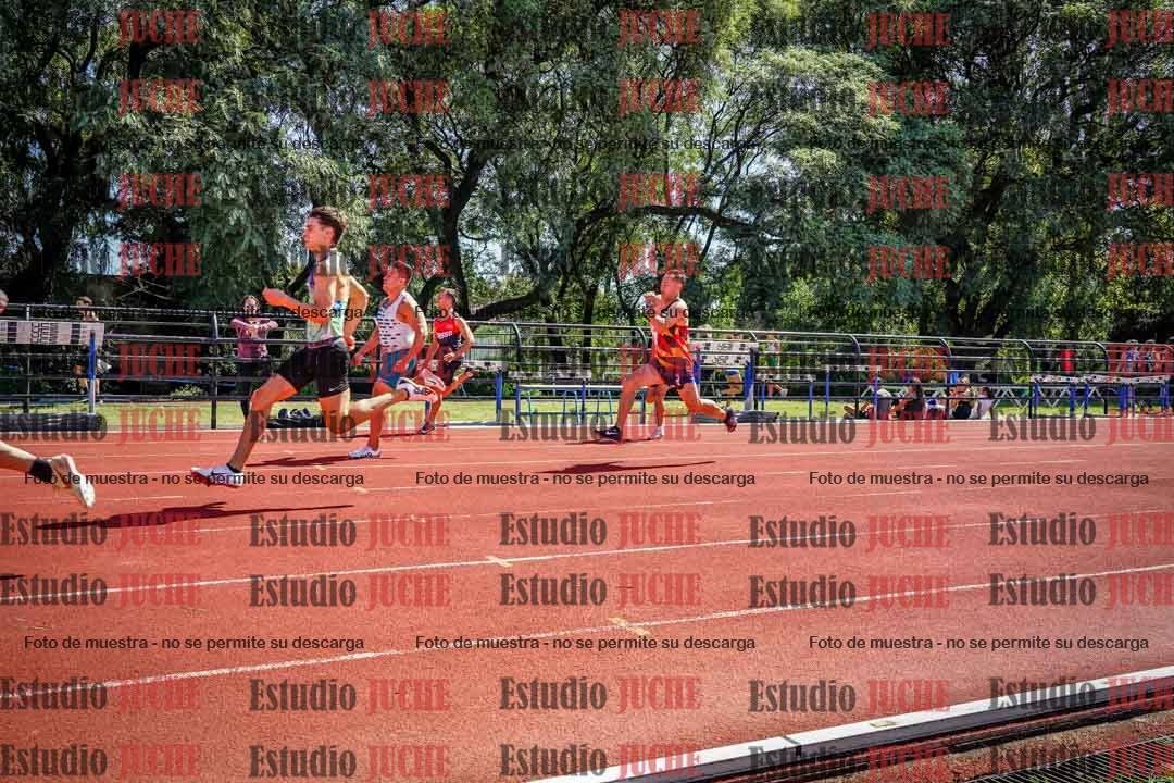Fotos de los 100 m llanos de varones