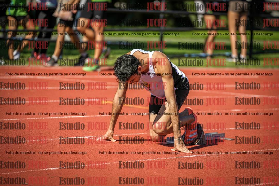 Fotos de los 200 m llanos de varones