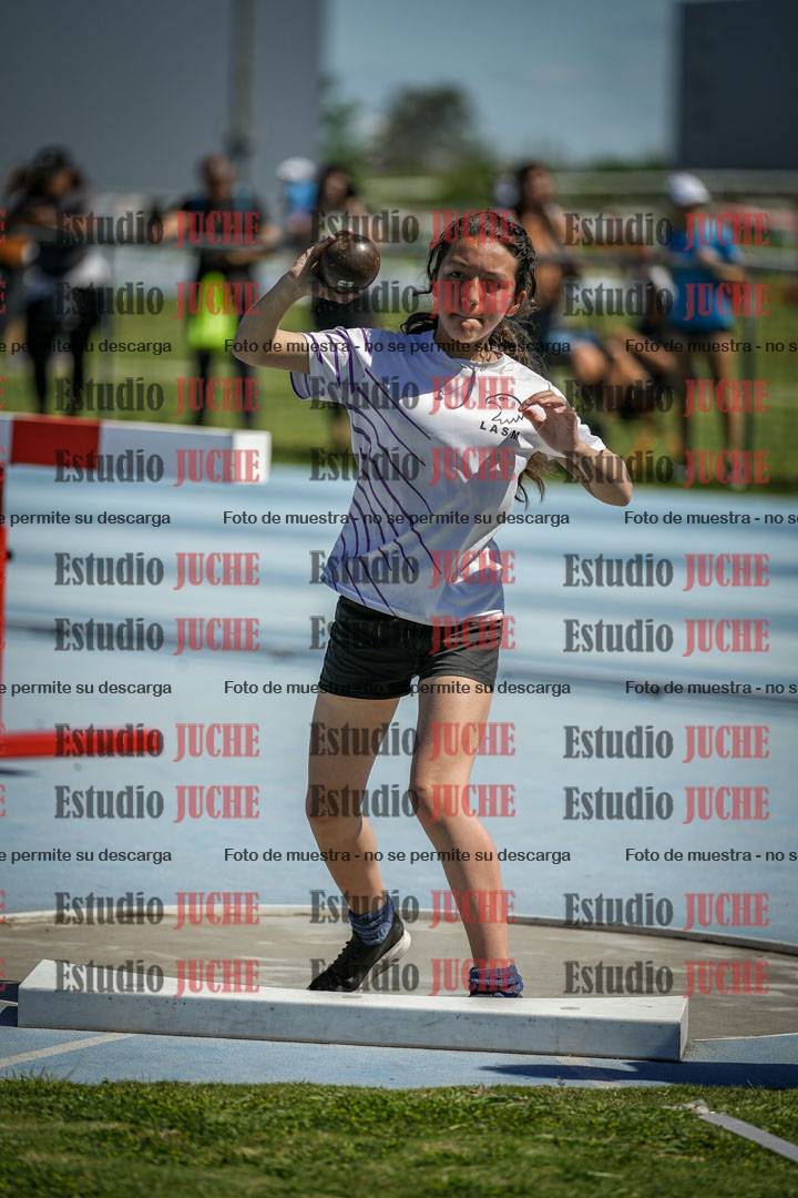 Fotos del lanzamiento de bala de mujeres - U14