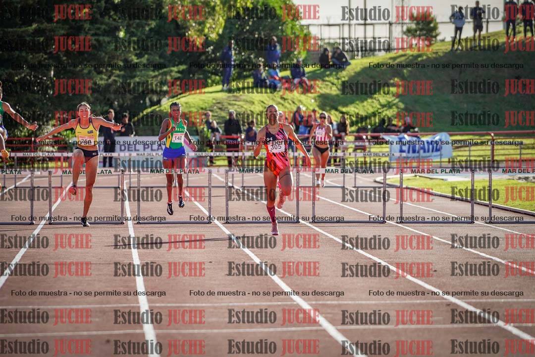 Fotos de los 400 m con vallas de mujeres - FINAL