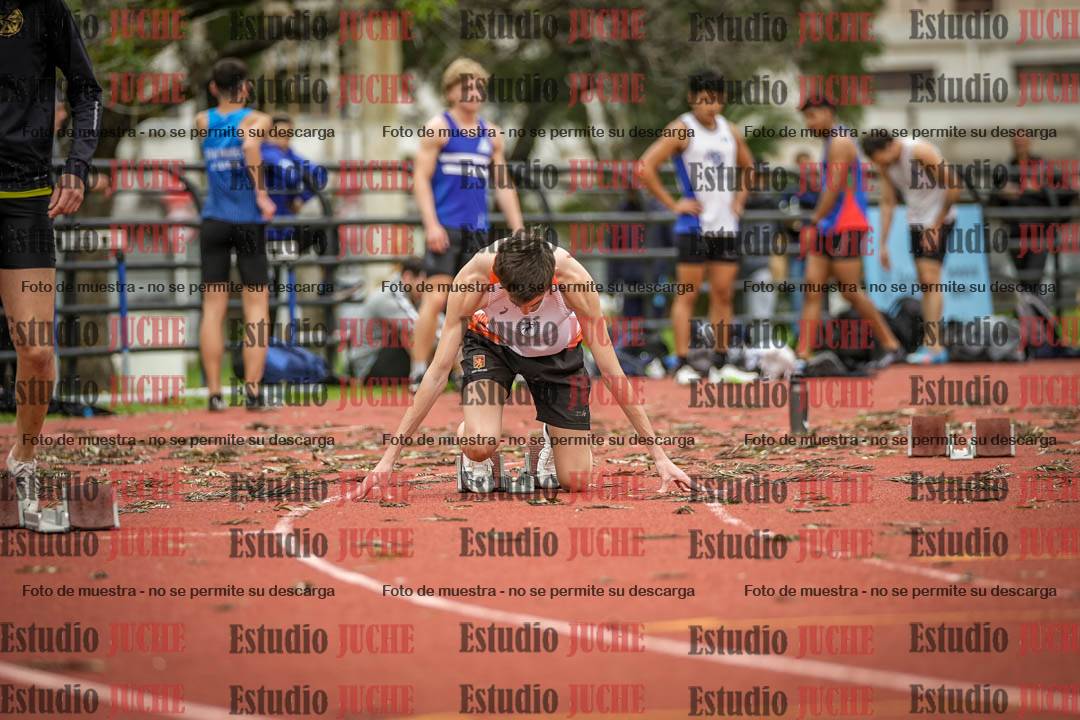 Fotos de los 200 m llanos de varones