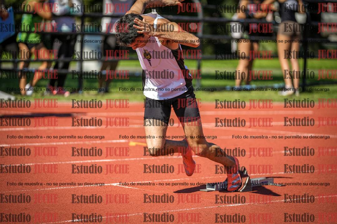 Fotos de los 200 m llanos de varones