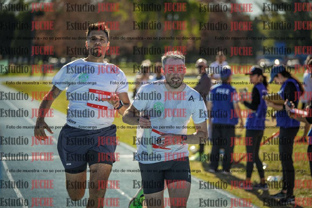 Fotos durante los relevos