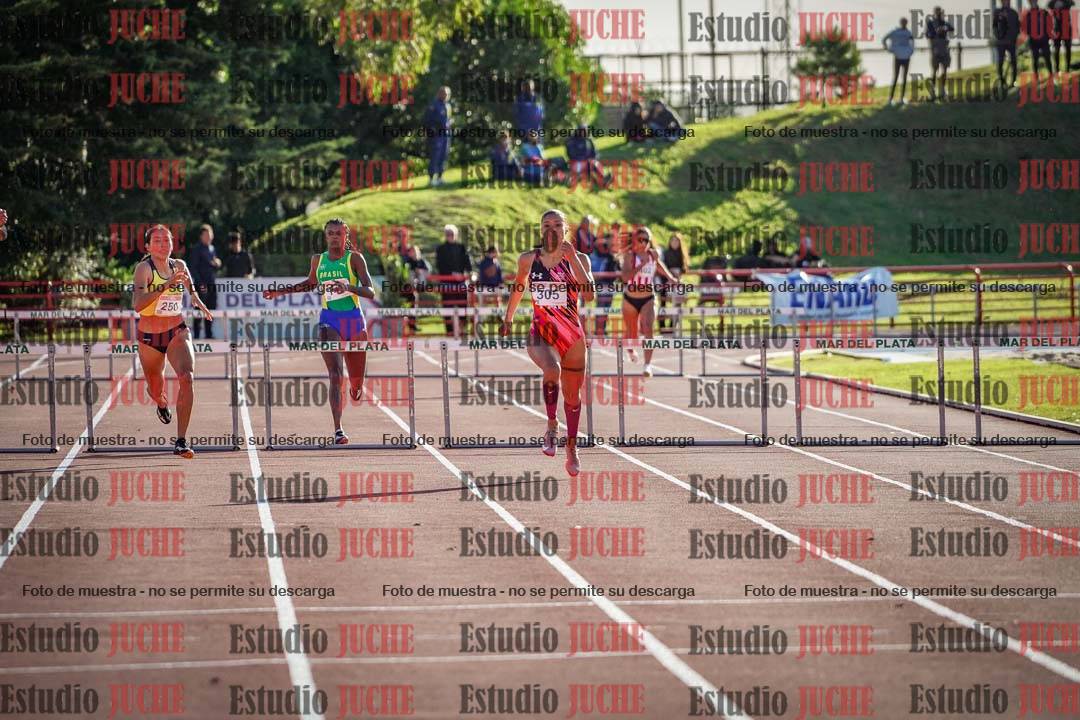 Fotos de los 400 m con vallas de mujeres - FINAL