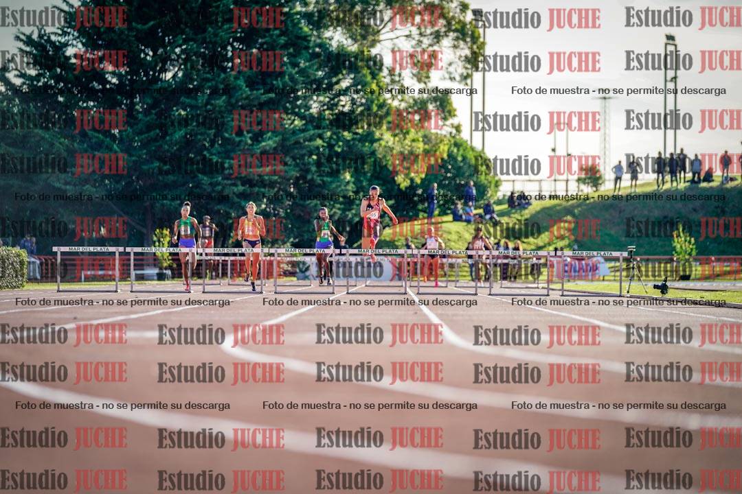 Fotos de los 400 m con vallas de mujeres - FINAL