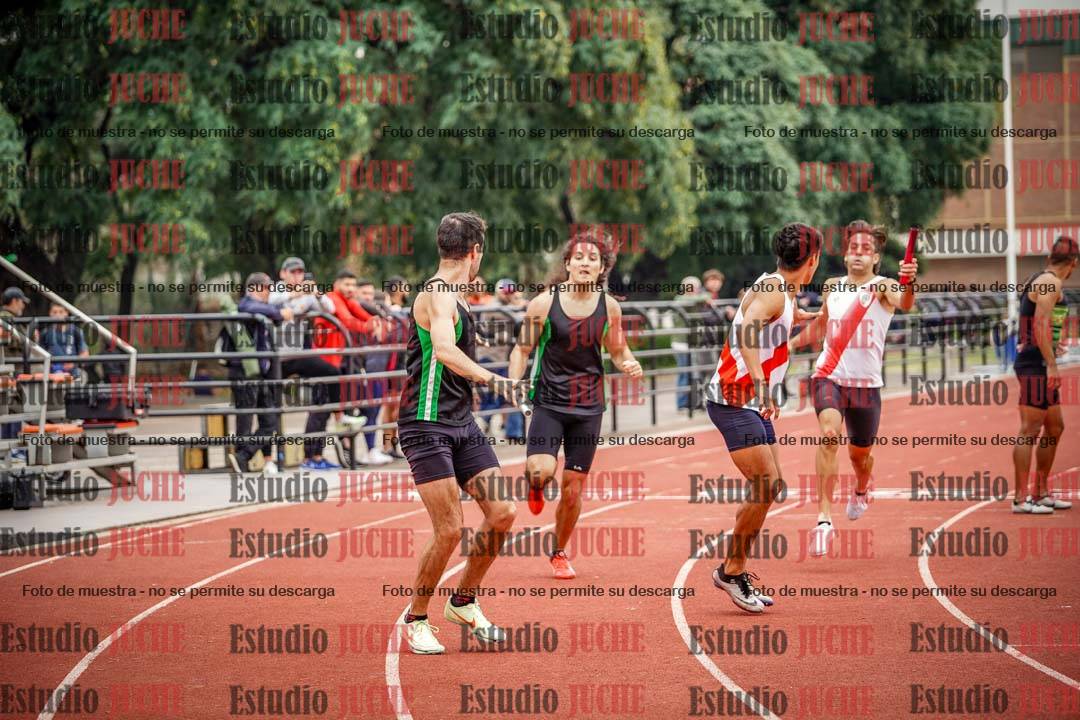 Fotos de las Postas 4x400 m de varones