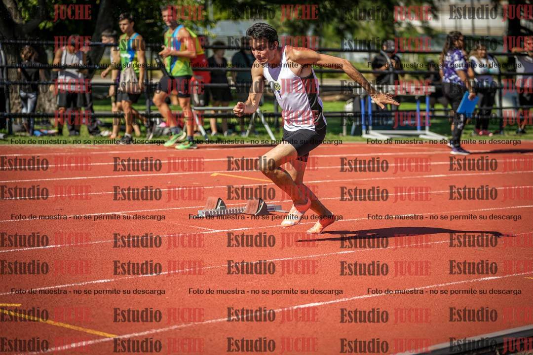 Fotos de los 200 m llanos de varones