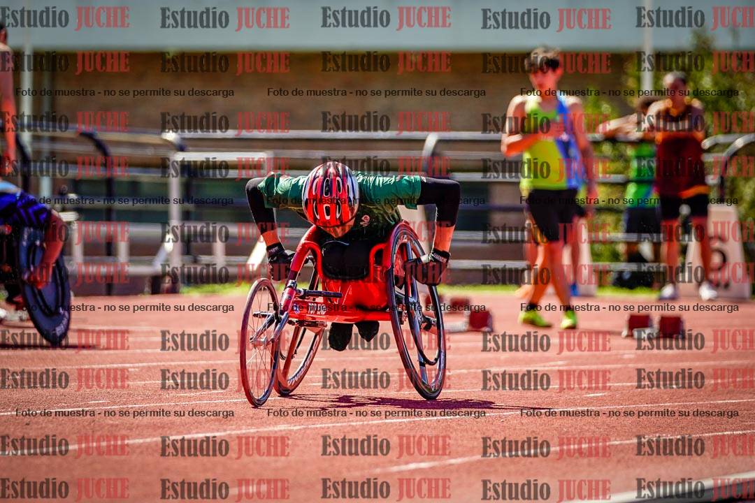 Fotos de los 100 m de varones