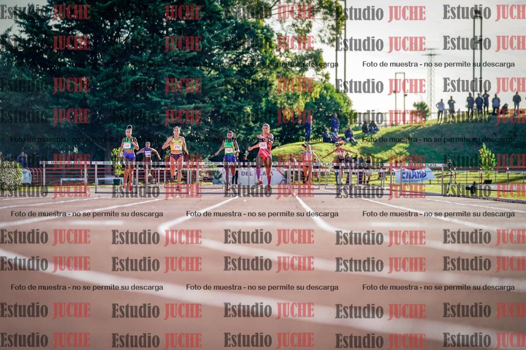 Fotos de los 400 m con vallas de mujeres - FINAL