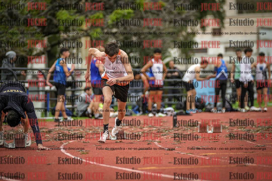Fotos de los 200 m llanos de varones