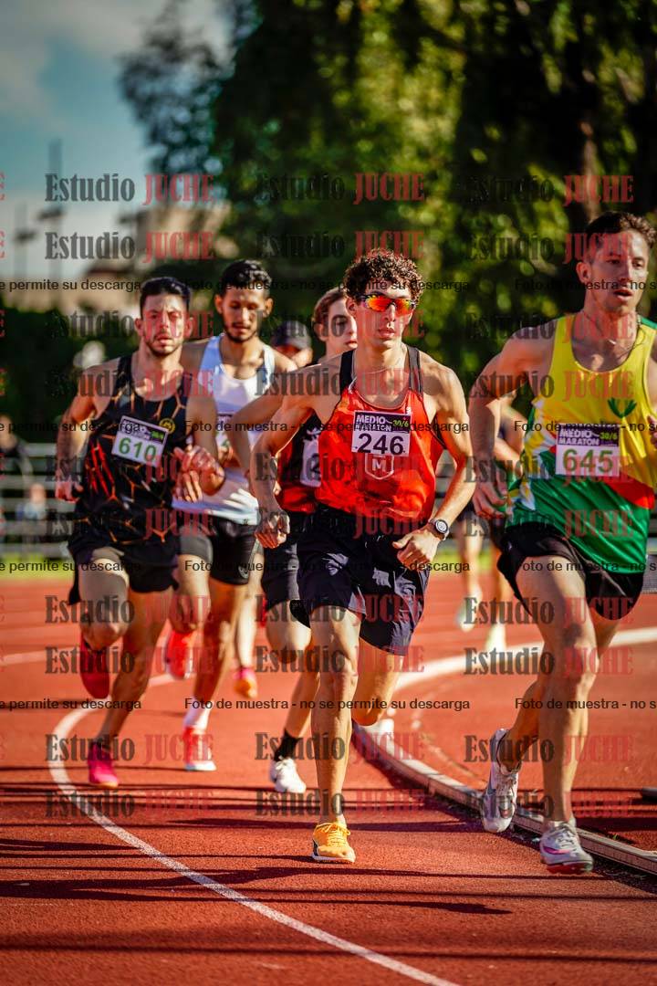 Fotos de los 1500 m de varones
