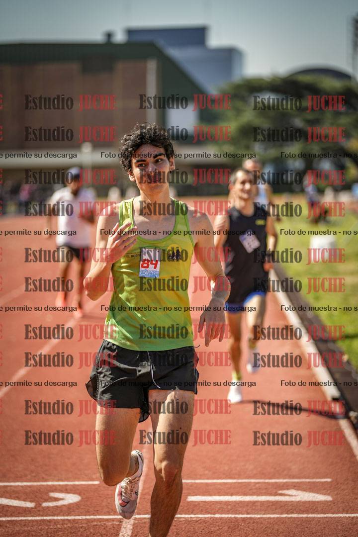 Fotos de los 1500 m llanos de varones