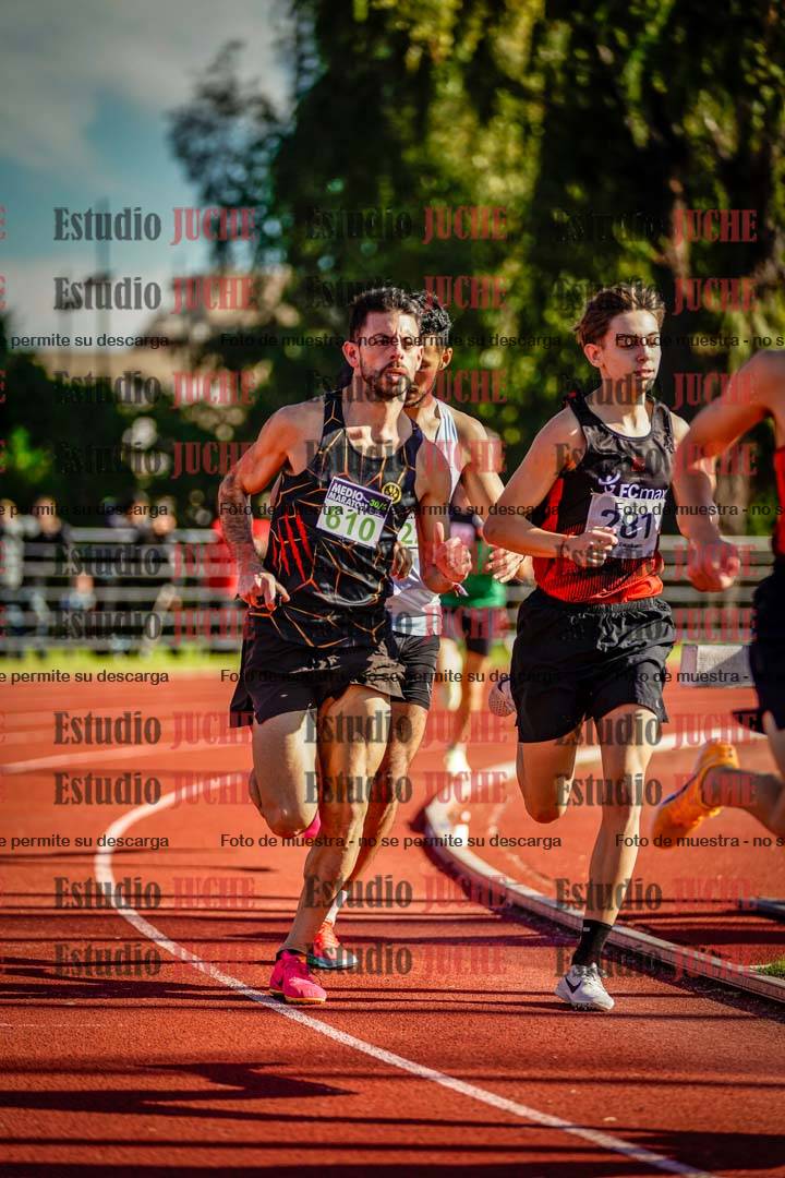 Fotos de los 1500 m de varones