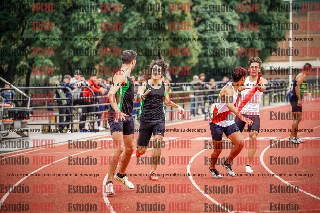 Fotos de las Postas 4x400 m de varones
