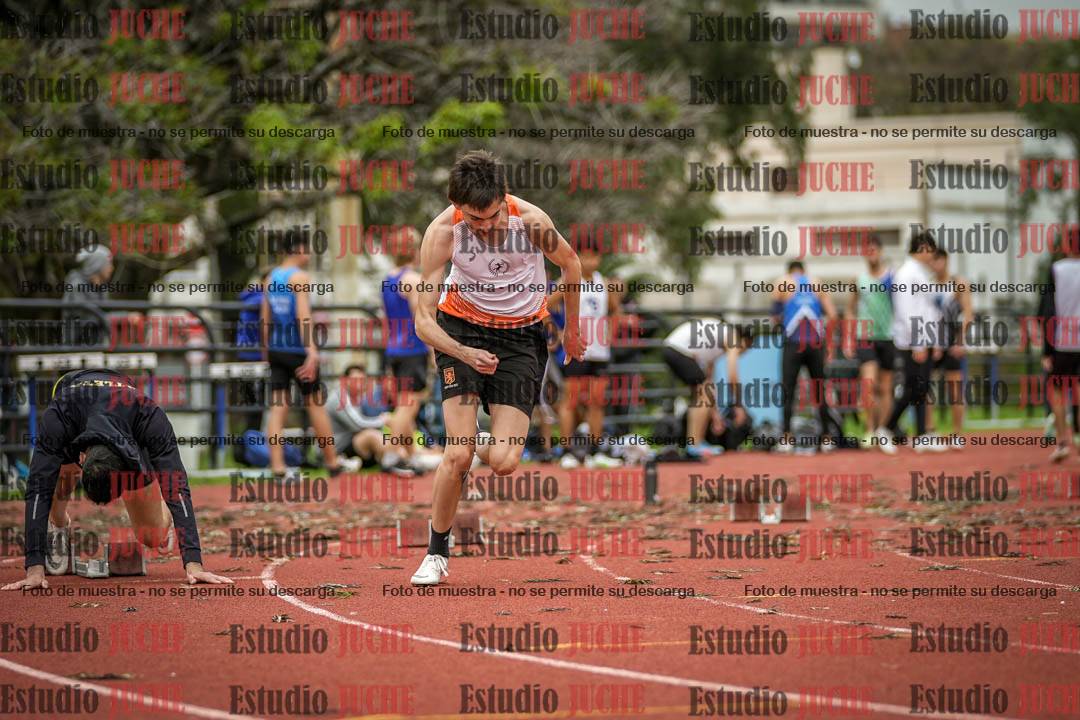 Fotos de los 200 m llanos de varones