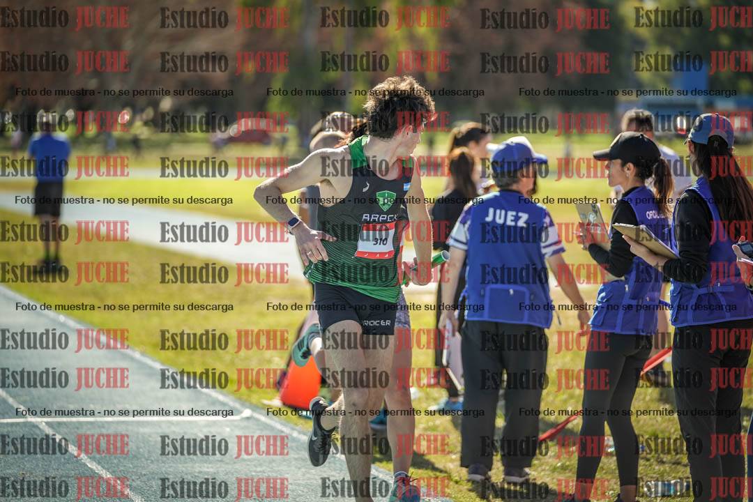 Fotos durante los relevos