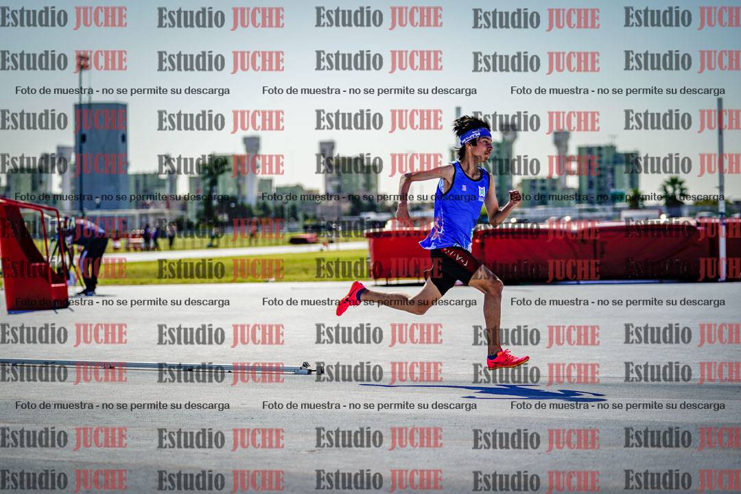 Fotos de los 400 m llanos de varones