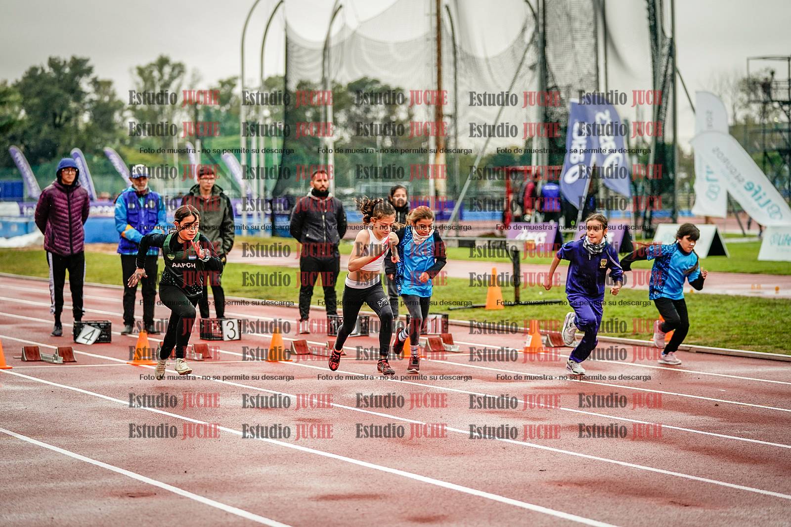 Fotos de los 50 m llanos de mujeres
