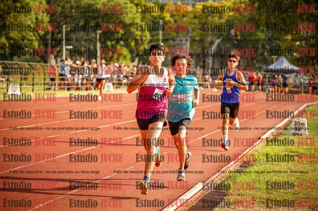 Fotos de los 1500 m llanos de varones