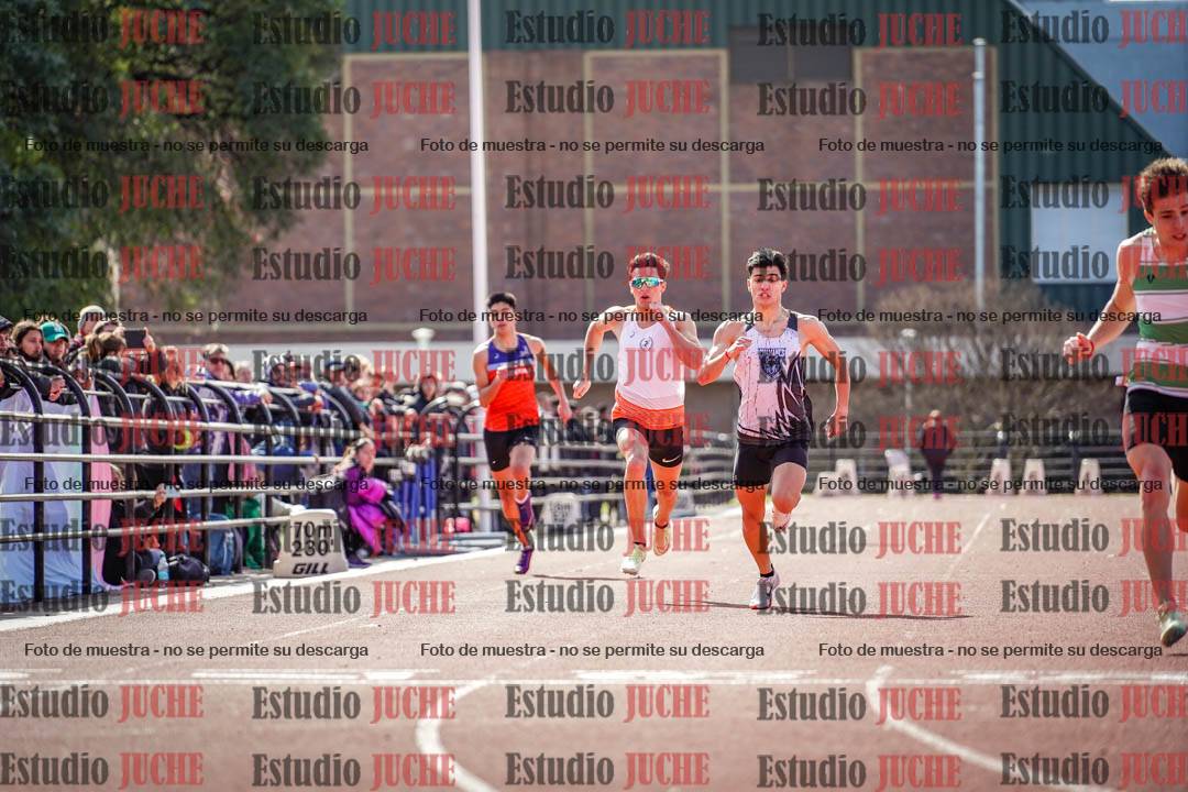 Fotos de los 200 m llanos de varones