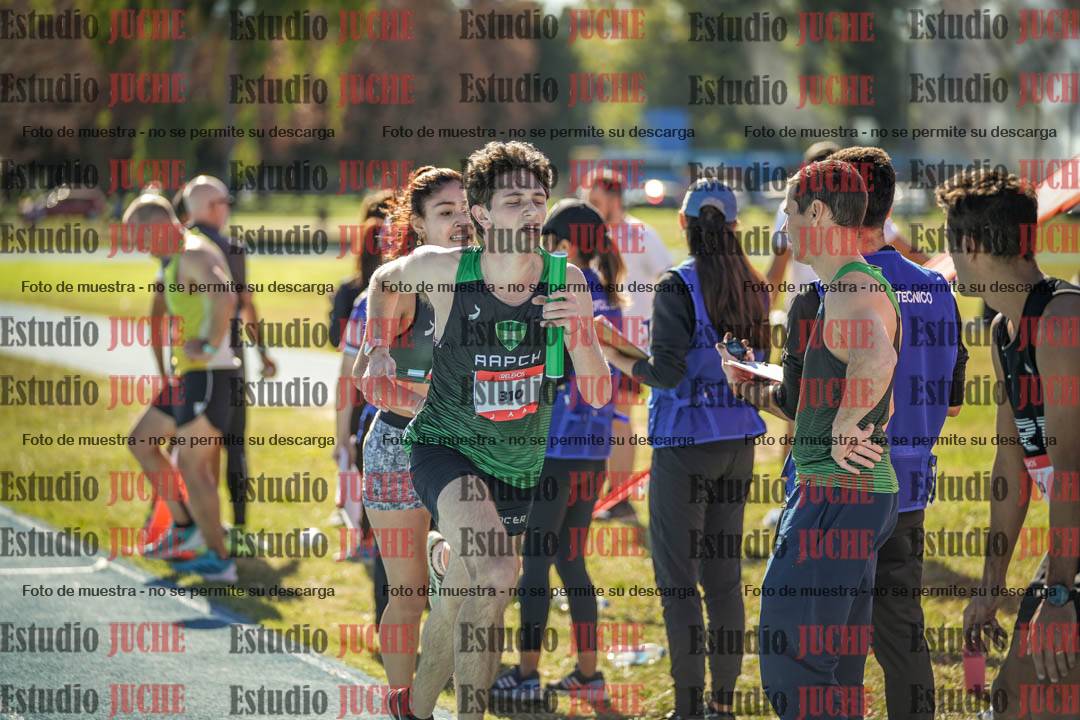 Fotos durante los relevos