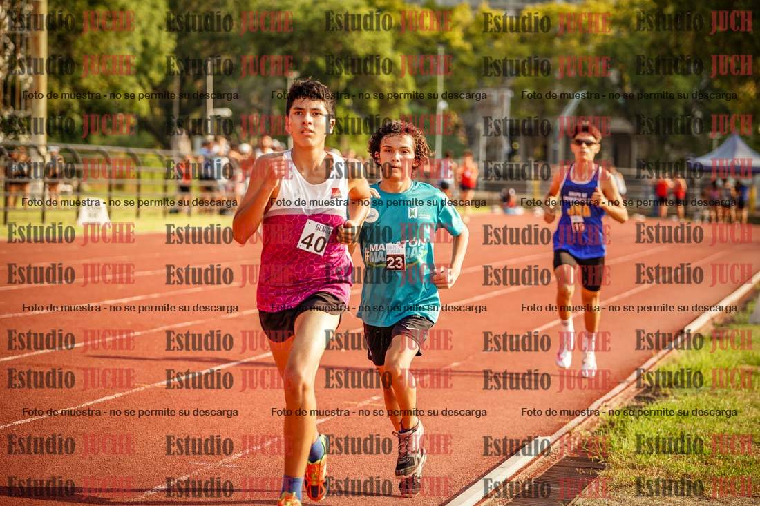 Fotos de los 1500 m llanos de varones