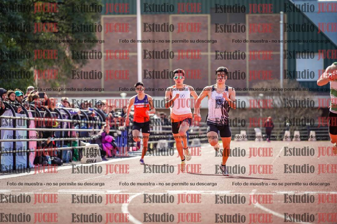 Fotos de los 200 m llanos de varones