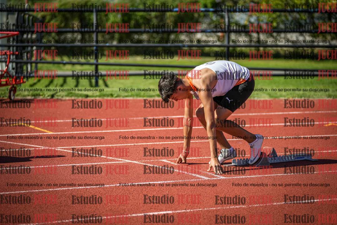 Fotos de los 200 m llanos de varones