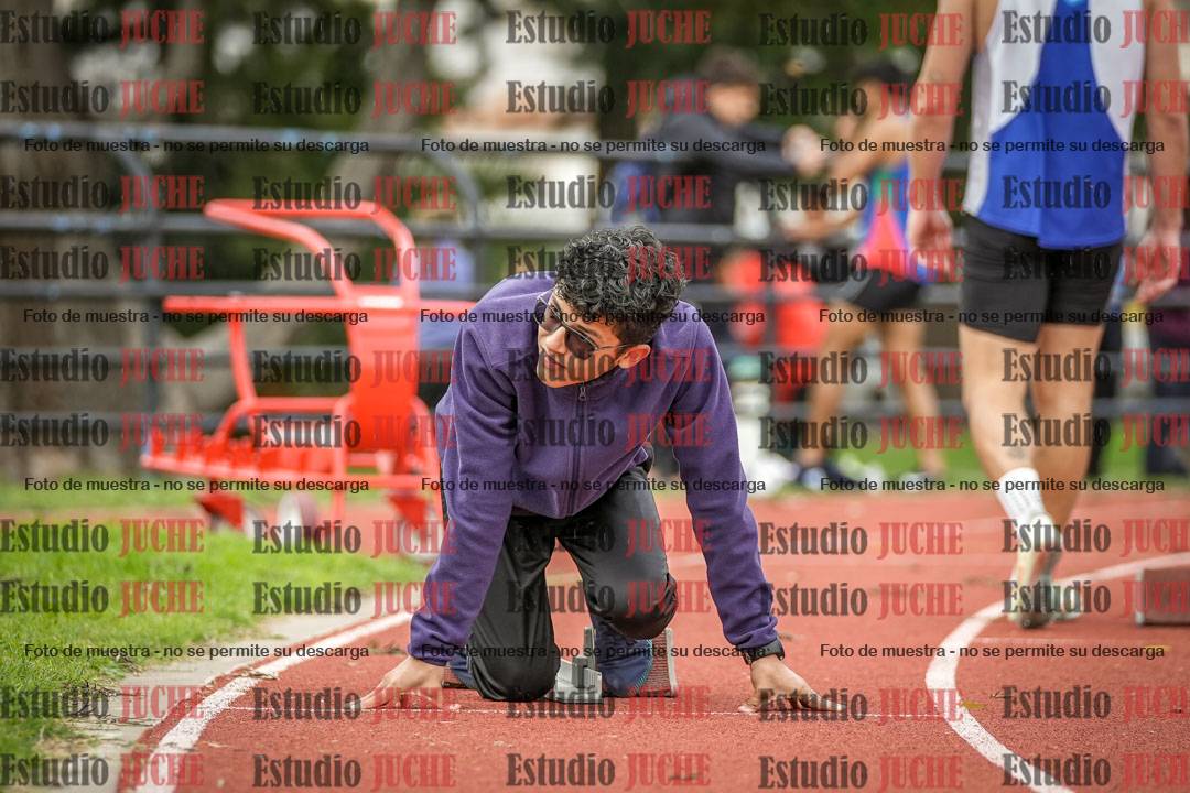 Fotos de los 200 m llanos de varones