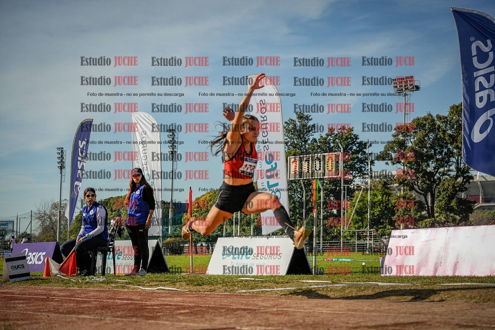 Fotos del salto triple de mujeres